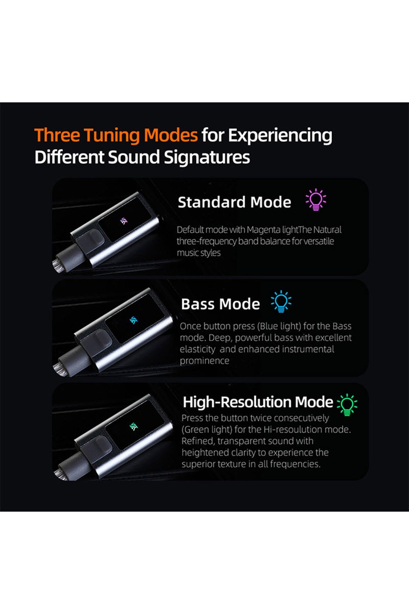 erorex 3.5MM With MIC KZ M2 Headphone Cord Dual Mic Silver Plated Cable TypeC/3.5MM Upgrade Cable Earphone - Image 3