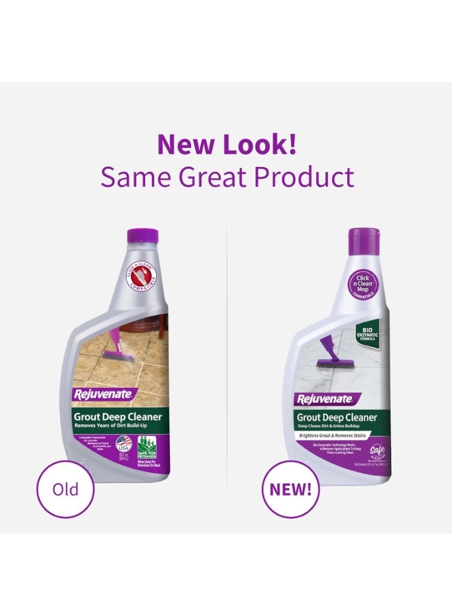 Rejuvenate Grout Deep Cleaner Cleaning Formula Instantly Removes Years Of Dirt Build Up To Restore Grout To The Original Color 946 ML - Image 3