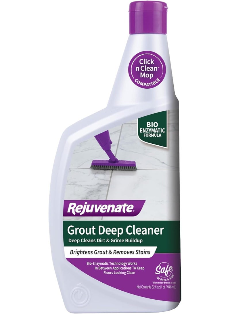 Rejuvenate Grout Deep Cleaner Cleaning Formula Instantly Removes Years Of Dirt Build Up To Restore Grout To The Original Color 946 ML - Image 1
