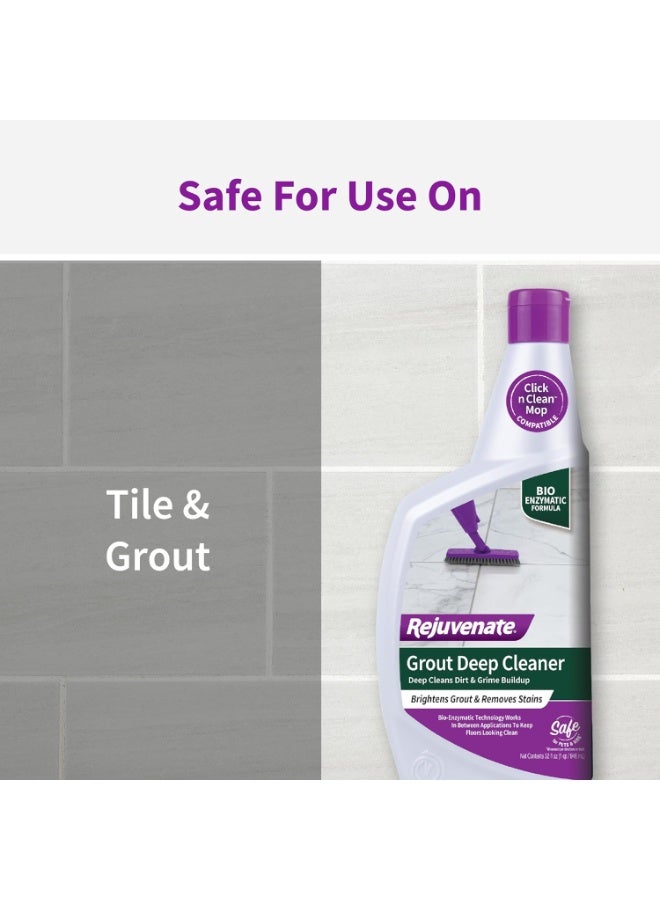 Rejuvenate Grout Deep Cleaner Cleaning Formula Instantly Removes Years Of Dirt Build Up To Restore Grout To The Original Color 946 ML - Image 5