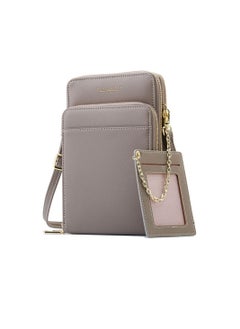 PIERRE LOUES Phone Bag For Women Crossbody,Phone Bag,Small Mobile Phone Crossbody Bag,Purse With Shoulder Strap，PU Leather,Cellphone Wallet ,Handbags,Touch Screen Mini Cell Phone With Crossbody Straps Bag 