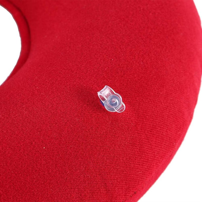 comfrt Inflatable Seat Cushion Pad, Office Chair Seat Cushion Back Pain Relief Pad with Pump for Office Chair, Car, Truck & Wheelchair, Red, Pack of 2 - Image 5