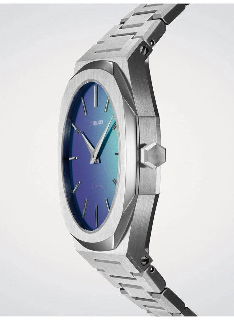 دي وان ميلانو ساعة كرونوغراف فائقة النحافة UTBJ43 جديدة لم تُستخدم 40mm - Image 3