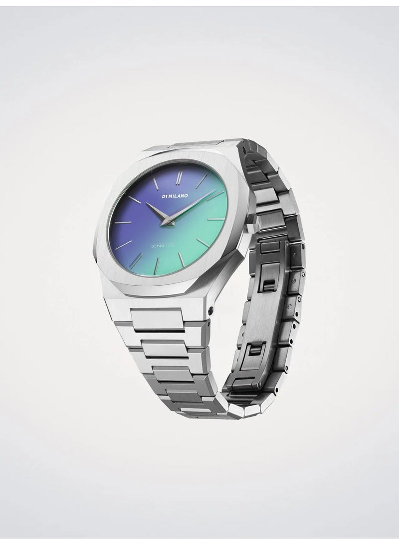 دي وان ميلانو ساعة كرونوغراف فائقة النحافة UTBJ43 جديدة لم تُستخدم 40mm - Image 2