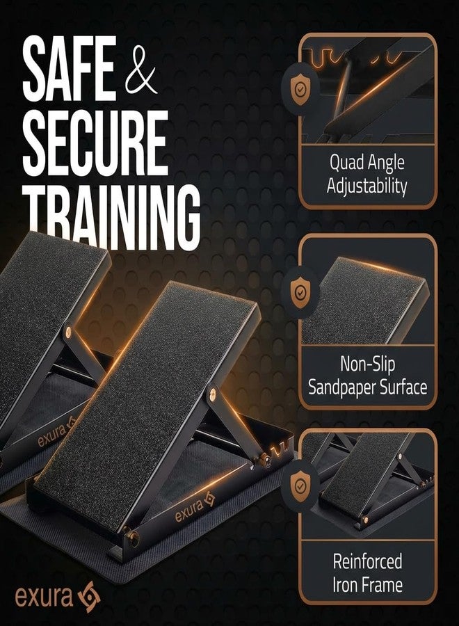 EXURA ATG PRO GEAR Slants Boards With anti slip mats,Slant stack,Squats - Image 3