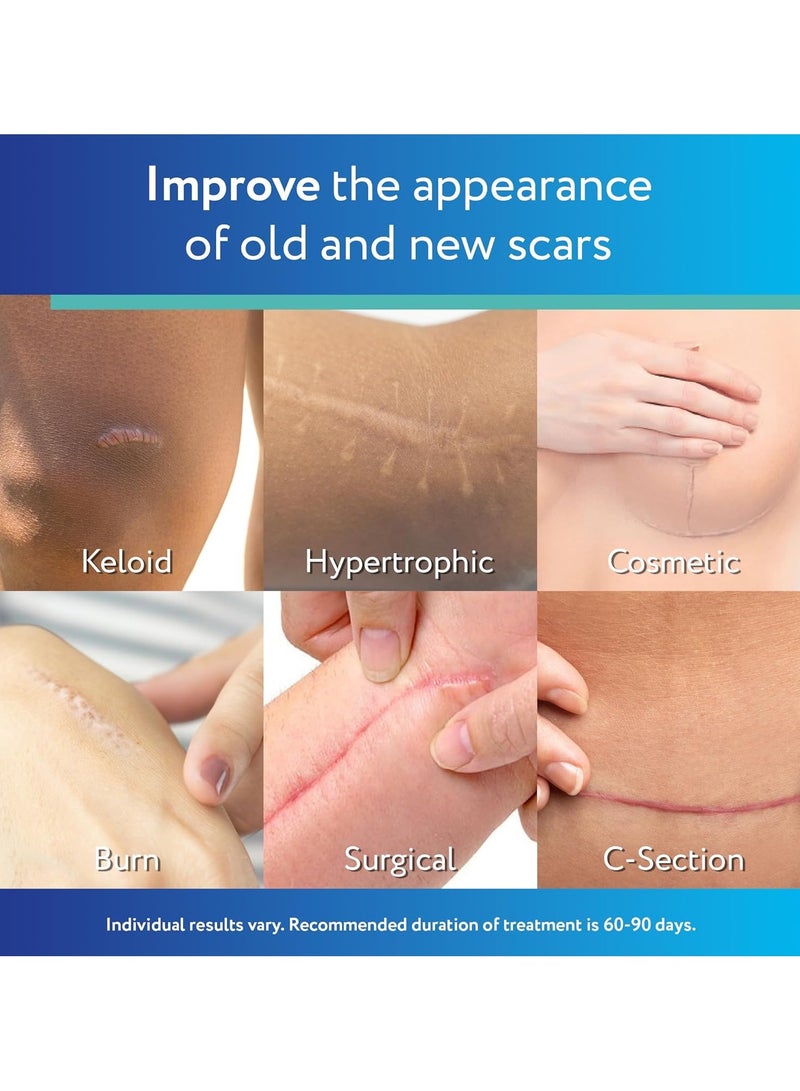 ScarAway Clear Silicone Scar Sheets, White, 6 Count - Image 3