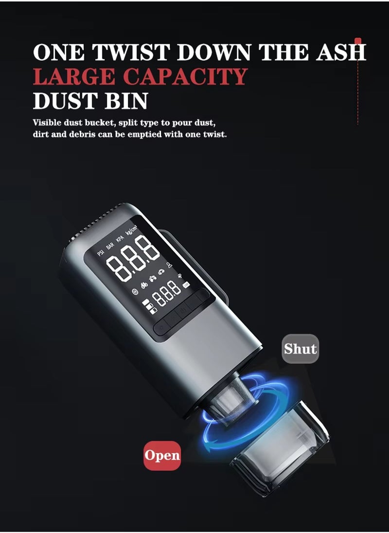 Mi VAZA - Car Jump Starter - 9 in 1 Multi-function Car Tool - 12V -  Tire Inflator - Vacuum Cleaner - Blower - Power Bank - Air Compressor - Flashlight - SOS Alarm Light - Check Tire Pressure - Image 1
