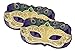 Artisan Owl Set of 2 Mardi Gras Mask 30 Foil Party Balloons - Image 2