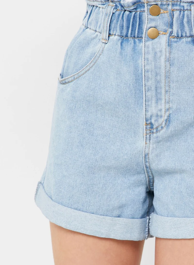 Paperbag Waist Forever 21 Paperbag Shorts FOREVER 21 Paperbag