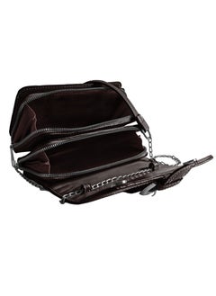 Generic Color-Block (405) Crossbody Bags for Women Leather Cross Body Purses Cute Designer Handbags Shoulder Bag Medium Size  - Image 3