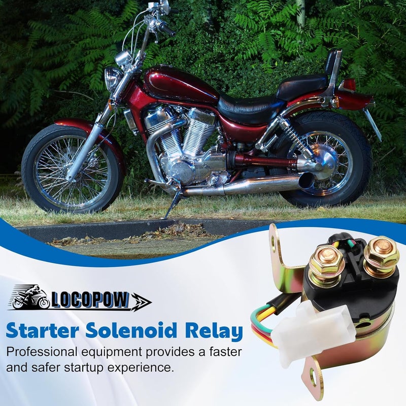 LOCOPOW Starter Solenoid Relay for Suzuki Motorcycles - Image 3