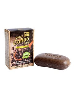 YOKO Detox Coffee Soap Brown 80g  - Image 1