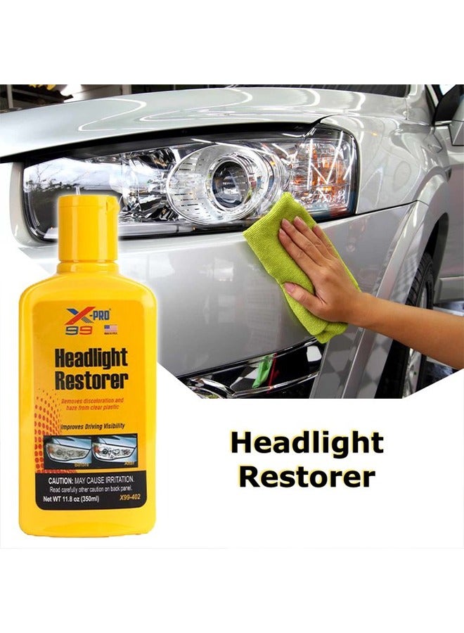 إكس برو ملمع ترميم المصابيح الأمامية X-Pro X99-401 سعة 350 مل - Image 2