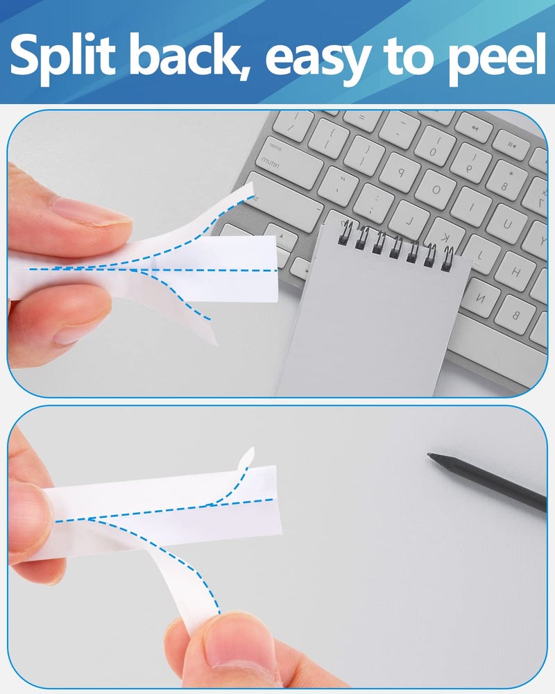 WEEMAY 6 x Weemay 6mm Label Tape Replacement for Brother Label Maker Tape 6mm 0.23 Laminated White TZ Tape TZe-211 TZe211 TZ211 TZ-211 Compatible with PT D200 D210 D400 D600 H100 H110 Printer - Image 4