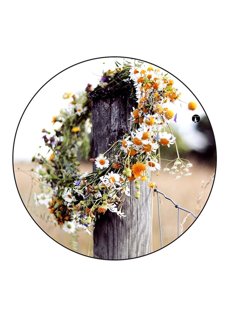 RKN Flowers Printed Mouse Pad Multicolour