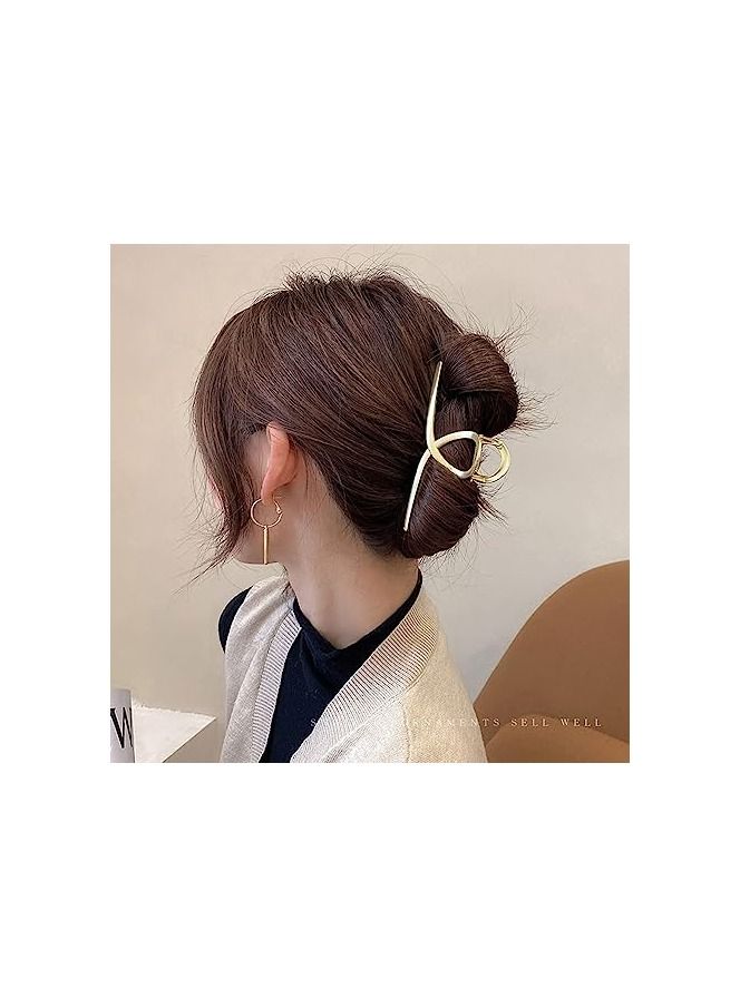 ORiTi 3 PCS Metal Large Hair Claw Clips for Thick Heavy Hair, Big Non-Slip Hair Catch Barrette Jaw Clamp, Strong Hold Claw Barrettes for Long Hair - Image 4