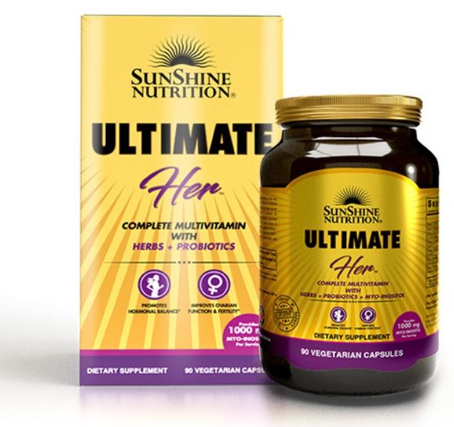 سنشاين نيوترشن صن شاين ألتيميت كبسولات متعددة الفيتامينات 90S