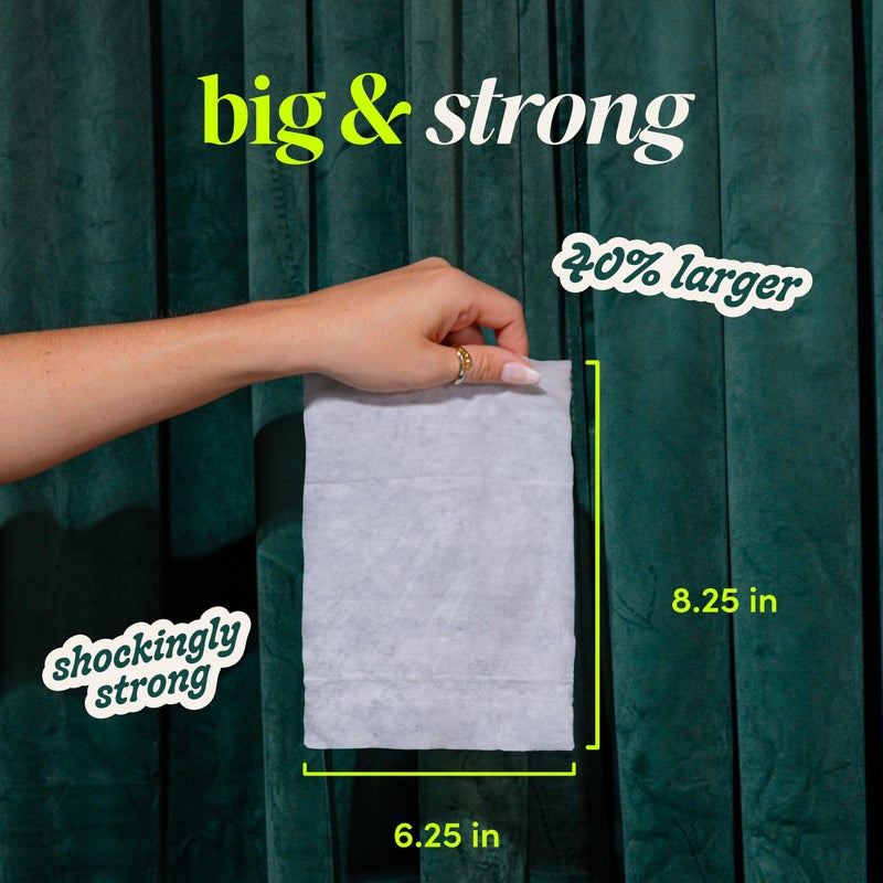goodwipes Flushable Butt Wipes - Vitamin E & Aloe - Sewer & Septic Safe - Extra Large Adult Wet Wipes For Women & Men - Bathroom Essentials - Botanical Bliss, 418 Count (8 Packs + 1 Travel) - Image 3