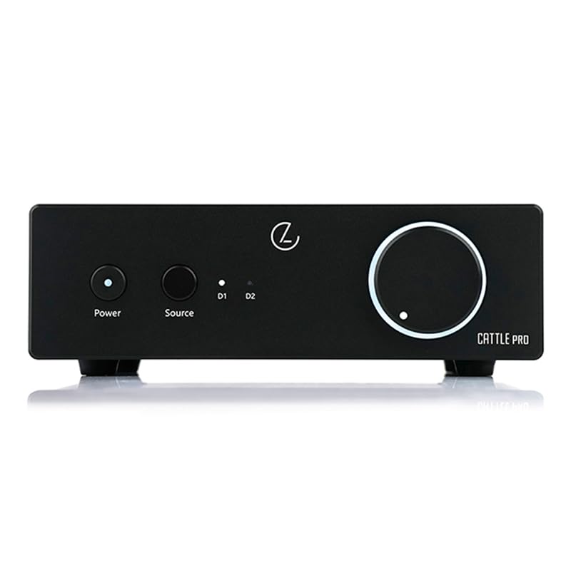 LEAUDIO Cattle PRO High Performance Class D Power Amplifier Two RCA inputs 2.1 subwoofer TPA3255 - Image 1