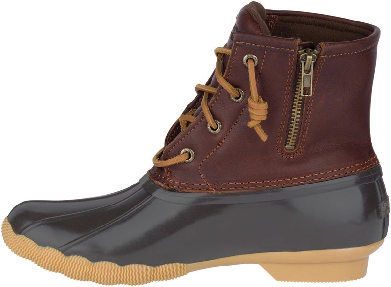 Sperry Womens Saltwater Boots, Tan/Dk Brown, 7 - Image 1