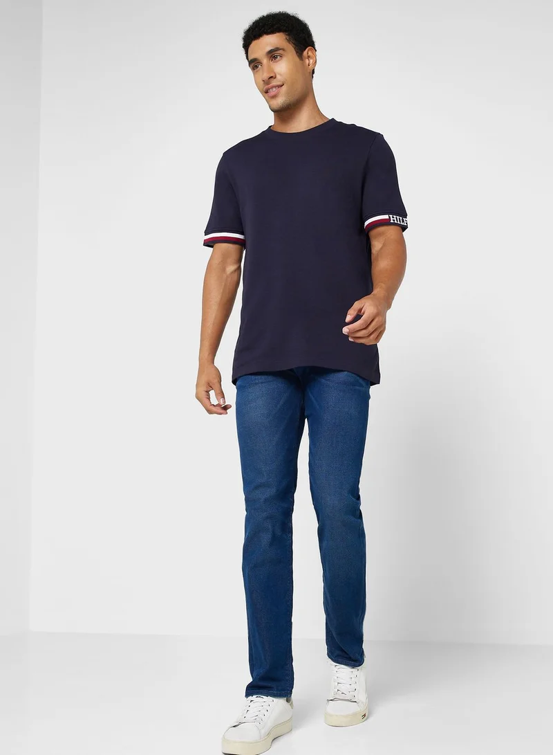 TOMMY HILFIGER Tipping Crew Neck T-Shirt