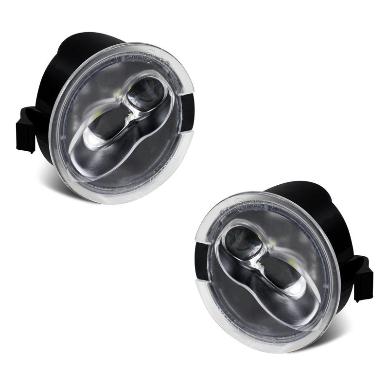 HERCOO LED Side Mirror Puddle Light Lamp Assambly Compatible with Ford F150 Ranger Edge Fusion Explorer Expedition Flex Taurus X 6000K White Pack of 2 - Image 2