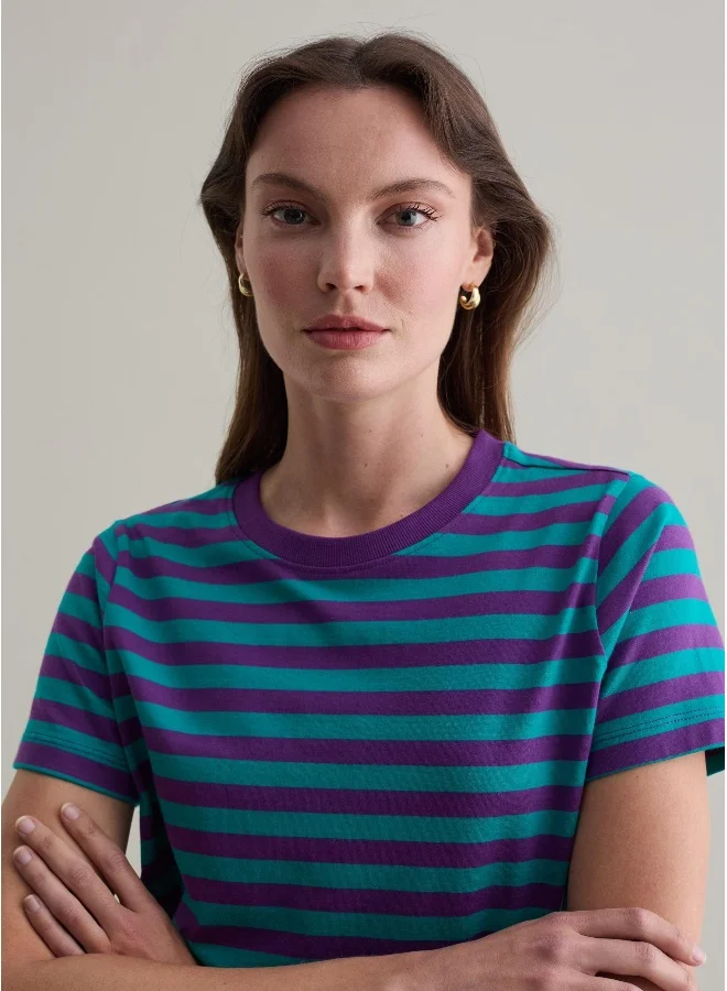 Ovs Striped T-shirt in Supima cotton
