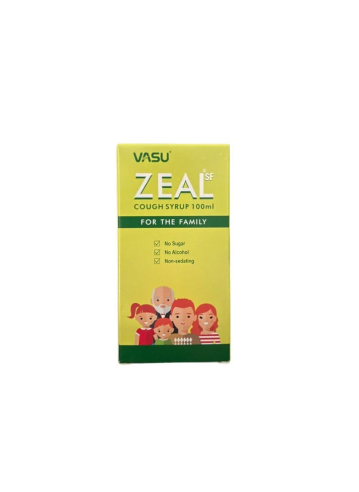 zeal Zeal SF Cough syrup 100ml Bottle 