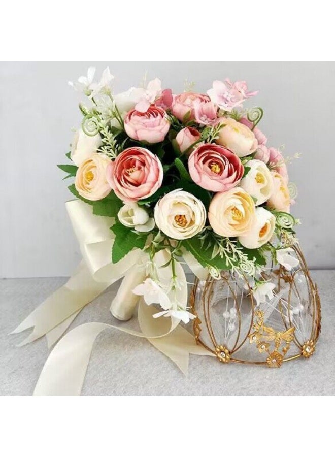 Nariele New Fashionable Bridal Wedding Handheld Flower