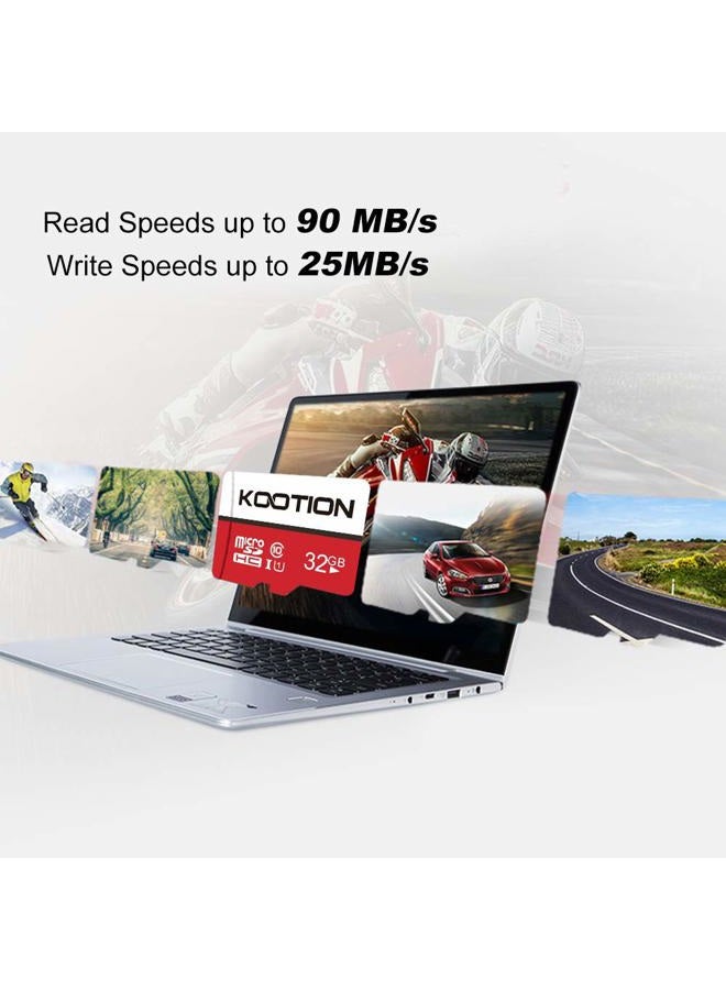 Kootion بطاقات الذاكرة Micro SD من الفئة 10 سعة 32 جيجابايت (10 قطع) - Image 2