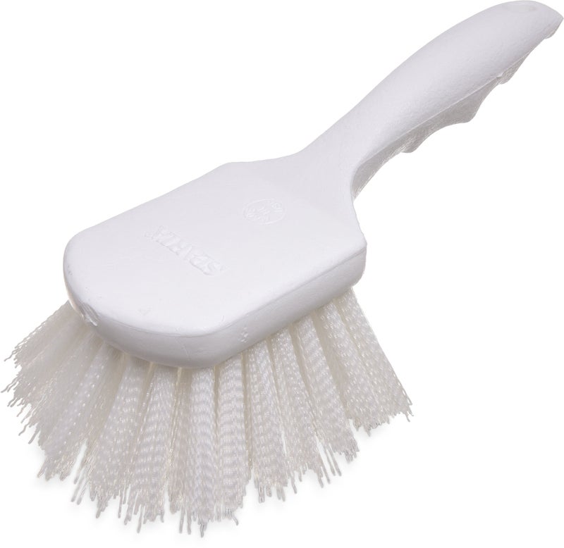 SPARTA 4054102 Utility Scrub Brush 8 x 3 White