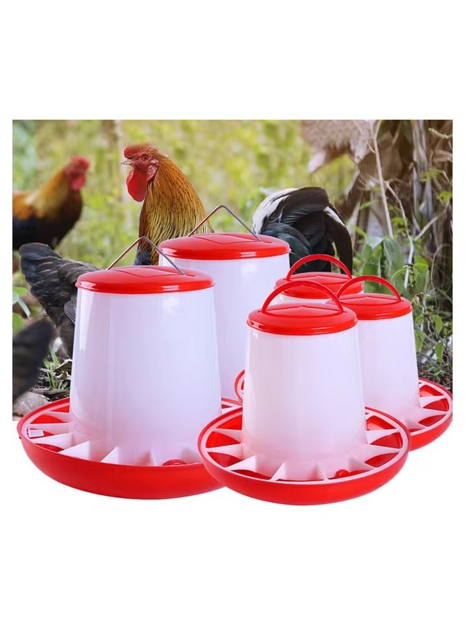 Bird Feeder for Chicken / Hen and other similar Birds, Portable Bird Feeder, Poultry Hanging Feeder, Bird Supplies size: 1kg . 3kg. 6kg. 12kg - Image 2
