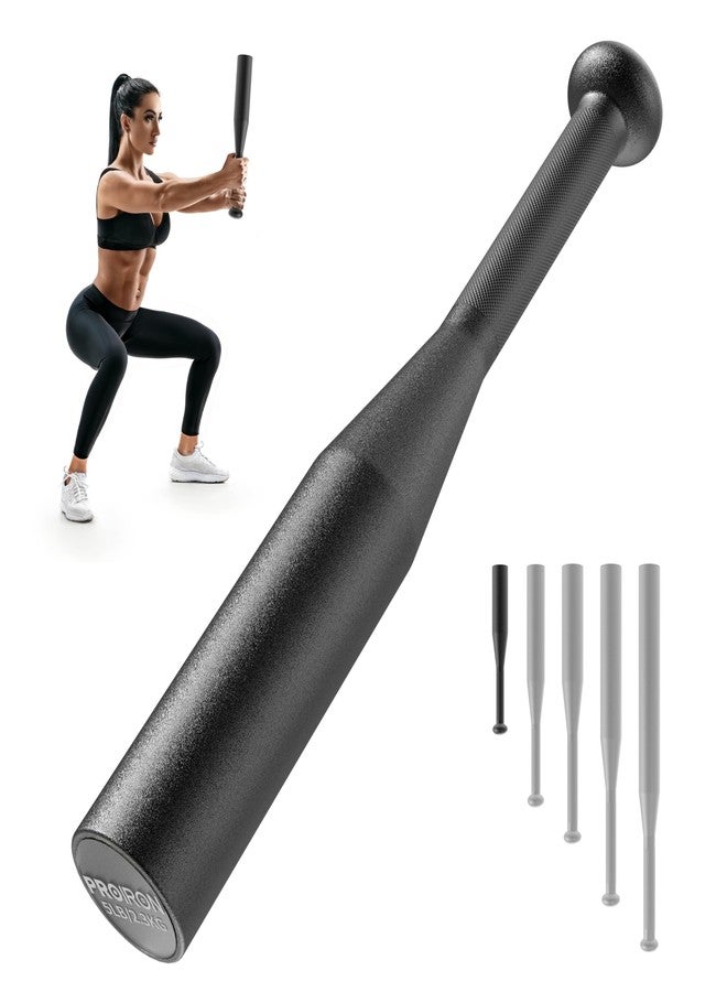 PROIRON Indian Clubbell Weights,Steel Mace Club Workout Macebell for Strength Training,Rehabilitation, Stretching, Conditioning and Rotational Training,5-25 lb for Men and Women - Image 1