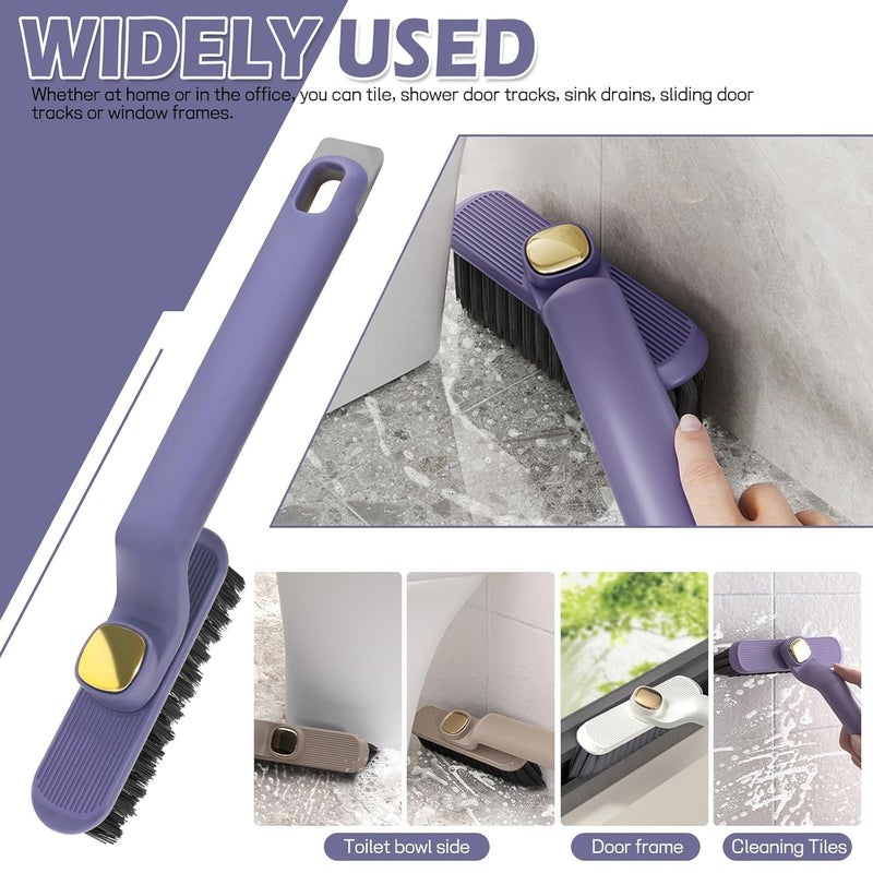 SIMESTICH Multi-Function Rotating Crevice Cleaning Brushes - Slim Design for Tight Spaces, No Dead Corners, Perfect for Bathroom and Hard-to-Reach Areas - Image 3