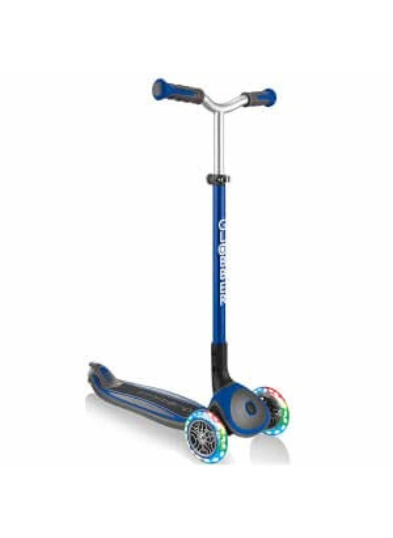 GLOBBER - Master Lights Scooter Navy Blue - Image 1