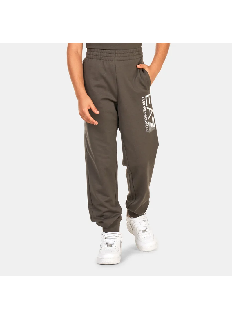EA7 Emporio Armani Kids' Train Logo Series Sweatpants