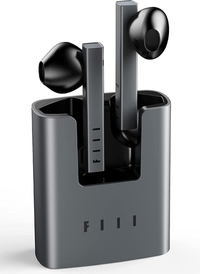 فيل FIIL CC Nano - سماعات أذن لاسلكية بتقنية بلوتوث 5.2 مع خاصية إلغاء الضوضاء، وصوت جهير عالي الدقة، ومدة تشغيل تصل إلى 32 ساعة - Image 1