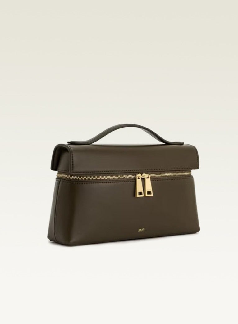 JW PEI JW PEI box bag Thea shoulder messenger bag women's new high-grade commuter portable small bag - Image 2