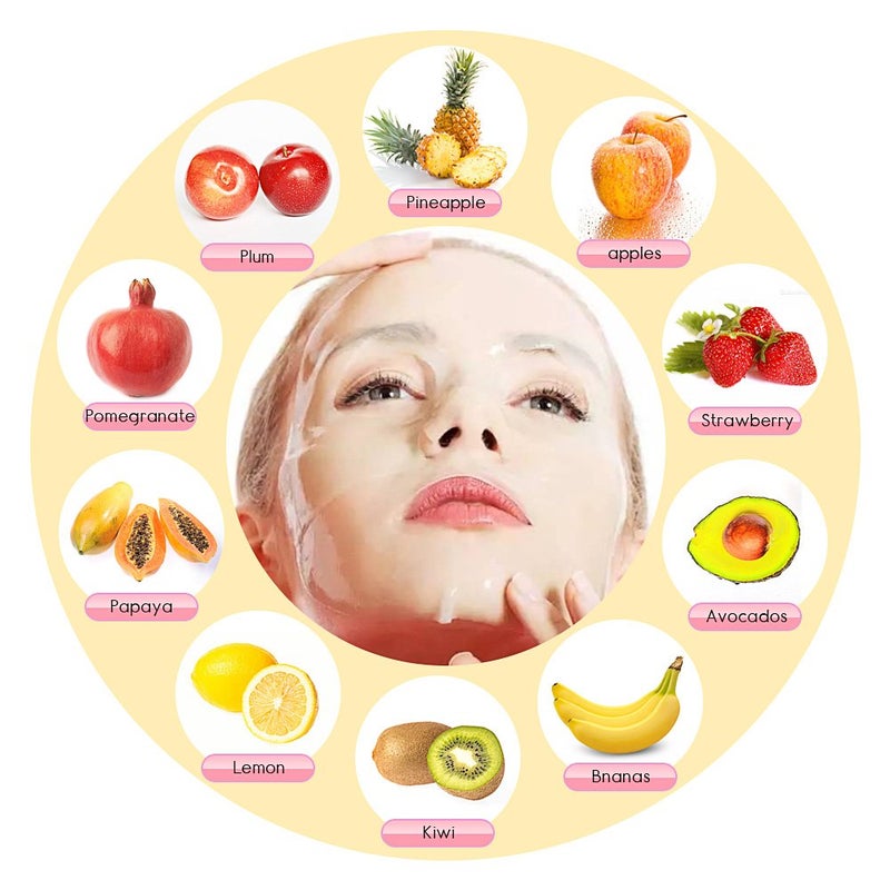 DeMoce Face Mask Maker Facial Mask Machine with 32 Counts Collagen Pills Make Your Own Face Masks Kit Home Automatic DIY Face Mask Maker, Facial Cream Maker Gifts for Women Girls - Image 2