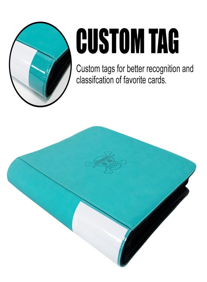 WTVIDAS Toploader Binder, Holds 288 Toploaders, 9-Pocket Ringless Double-Sided Pockets, Waterproof Top Loader Card Storage - Image 5