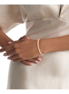 CALVIN KLEIN Calvin Klein Women's Rose Gold Hinge Bangle - 35000456  - Image 3