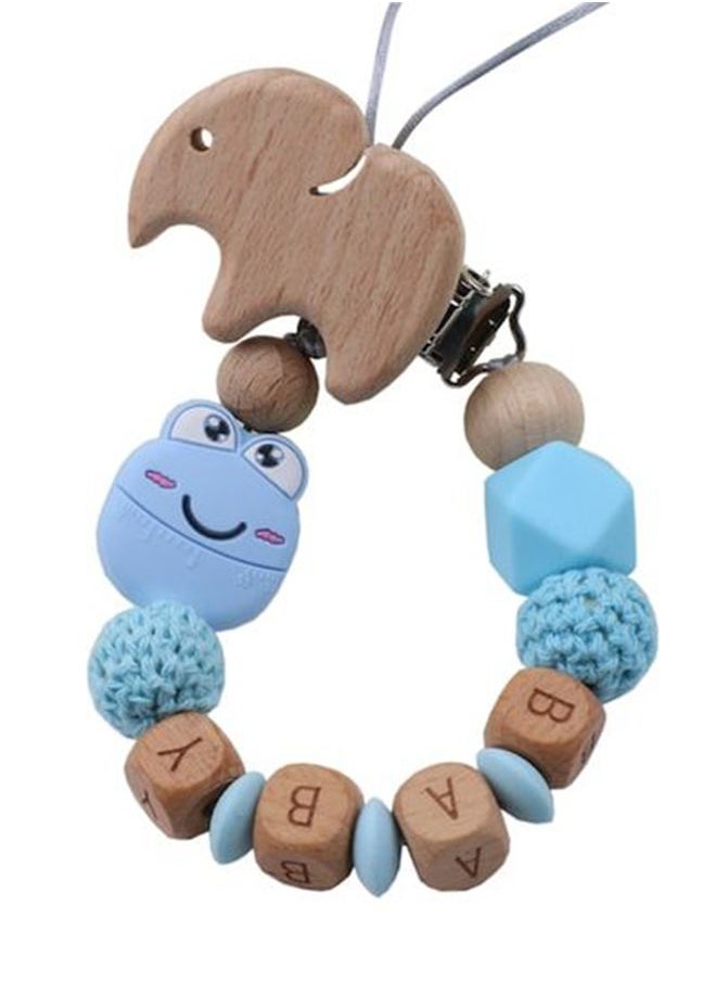 Gonice Eco-Friendly Teething Pacifier Clips Holder Chain - Assorted  - Image 3