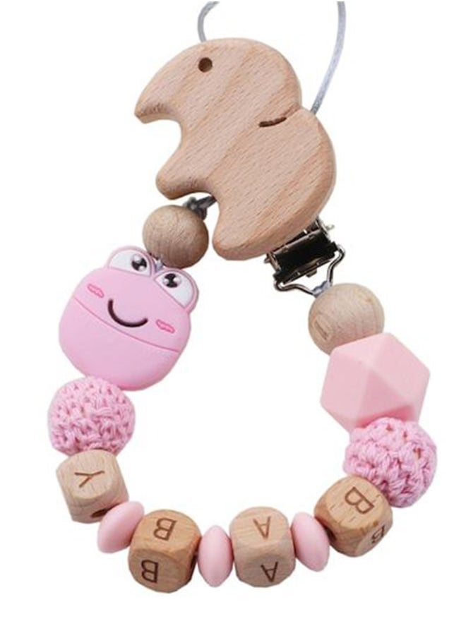 Gonice Eco-Friendly Teething Pacifier Clips Holder Chain - Assorted  - Image 2
