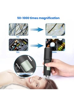 General Skin beauty detector 1000 times HD wifi wireless digital magnifier mobile phone electron microscope home detection skin  - Image 2