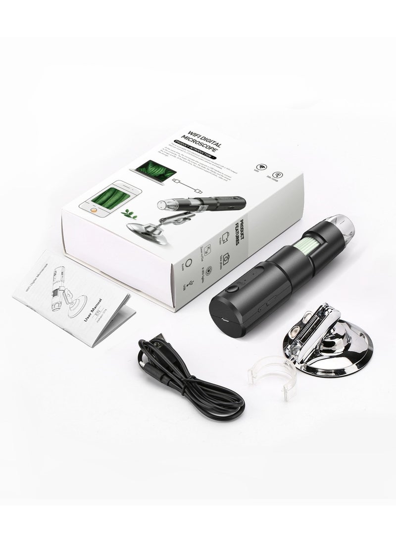 General Skin beauty detector 1000 times HD wifi wireless digital magnifier mobile phone electron microscope home detection skin  - Image 4