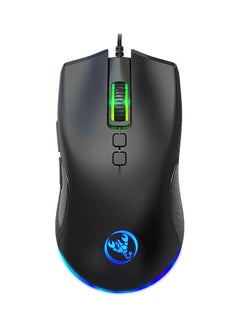 NIBEMINENT ماوس ألعاب سلكي RGB ولوحة مفاتيح بيد واحدة مع مجموعة محول محمولة  - Image 3