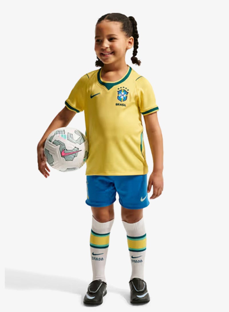 نايكي طقم منتخب البرازيل للأطفال للملعب الأساسي - Image 5