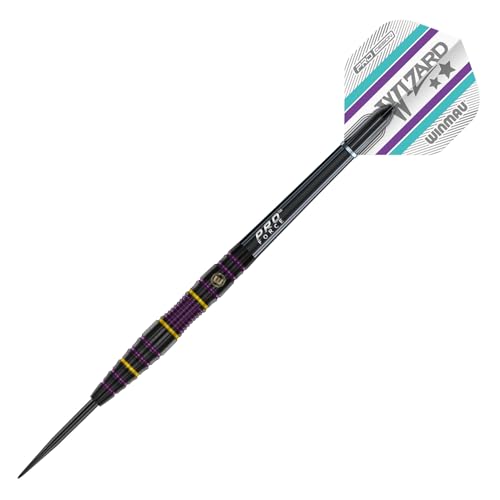 Winmau Simon Whitlock The Wizard 85 Edition 22 Gram Professional Tungsten Darts Set with Flights and Stems (Shafts) - Image 2