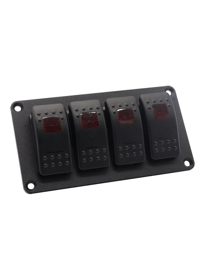 Loquat 4-Gang Rocker Switch Panel - Image 1