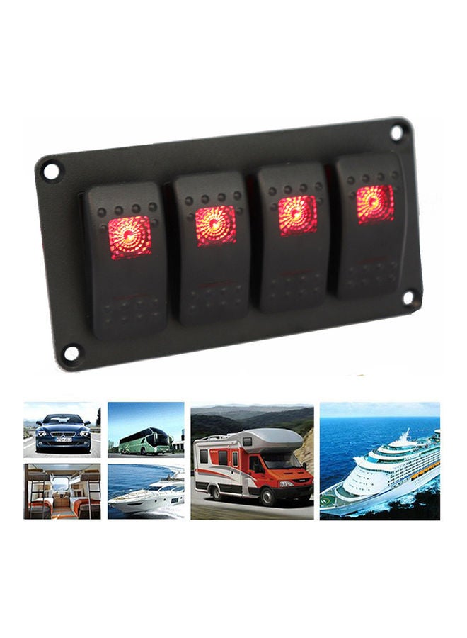 Loquat 4-Gang Rocker Switch Panel - Image 5